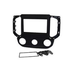 Imagem de Moldura 2 Din Gm S10 Ar Analógico 2016, 2017, 2018, 2019 - Black Piano