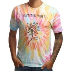 Imagem de Camiseta Masculina Tie Dye Summer Vibes Md32
