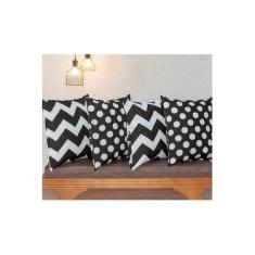 Imagem de Kit Capa de Almofadas Estampa Chevron - 04 Peças