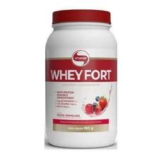 Imagem de Whey Fort Vitafor 900Gr Whey Protein Sabor Frutas Vermelhas