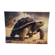 Imagem de Quebra-Cabeça Tartaruga Mdf 300 Peças - Reidopendrive