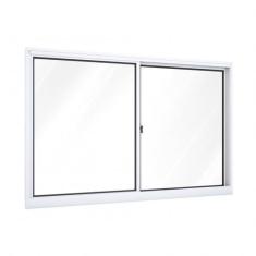 Imagem de Janela de Alumínio de Correr 100x120cm 2 Folhas Riobras