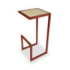 Imagem de Banqueta Banco Alto Rochester Cozinha Área Gourmet Cobre e Jade - Genu