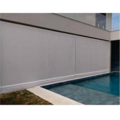 Imagem de Toldo Cortina Cinza - 3,30m x 3,10m - kit completo