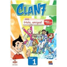 Imagem de Clan 7 Con Hola Amigos - Nivel 1 - Editora Pearson - 9788498485356