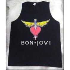 Imagem de Camiseta Regata Masculina Bon Jovi Banda