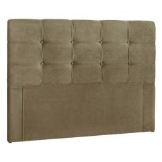 Imagem de Cabeceira Casal 140Cm Daiana Suede Taupe Id Milani Store