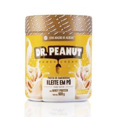 Imagem de Pasta De Amendoin Com Whey Protein 600G -  Dr Peanut - Dr Penaut