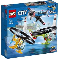 Imagem de LEGO City Corrida Aérea  60260  - Avião e Helicópteros