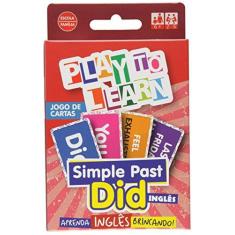 Imagem de Aprenda Inglês Brincando - Jogo de Cartas - Simple Past Did - Play To Learn - 9788568286067