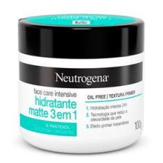 Imagem de Creme Hidratante Facial Neutrogena Intesive Matte 3 Em 1 100g