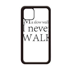 Imagem de Capa com citação I Never Walk Backwards para iPhone 11 Pro Max para Apple Mobile Case Shell
