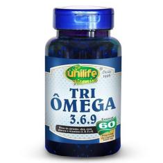 Imagem de Tri Ômega (Ômega 3, 6 E 9)  Unilife 60 Cápsulas