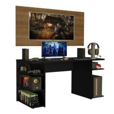 Imagem de Mesa Gamer Madesa 9409 E Painel Para Tv At  50 Polegadas - Pr