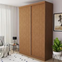 Imagem de Guarda-roupa Solteiro 2 Porta de Correr 2 Gavetas Salvador Carvalho