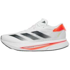Imagem de adidas Tênis de corrida masculino Adizero Sl2 M, Branco/Preto/Laranja, 39