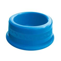 Imagem de Comedouro Plástica N.3, 1000ml Azul Furacão Pet para Cães