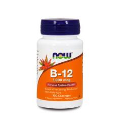 Imagem de Vitamina B12 1000Mcg 100 Pastilhas Now Foods