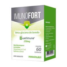 Imagem de Imunofort Wellmune Vitaminas 250Mg 60 Capsulas Maxinutri