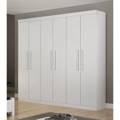 Imagem de Guarda Roupa Casal 6 Portas 4 Gavetas - Belém-Neve - Star Móveis