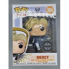 Imagem de Funko Pop Overwatch 304 Mercy Cobalt Gamestop Exclusive