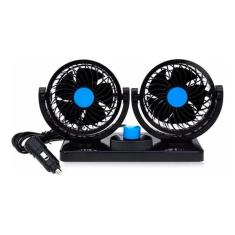 Imagem de Ventilador Duplo Automotivo Carro 12V Potente
