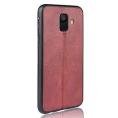 Imagem de Capa para celular Samsung Galaxy A6 2018 Capa de celular Rugged Shield 360° Proteja seu telefone capa de couro suave para Samsung Galaxy A6 2018