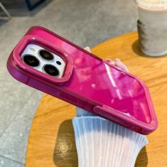 Imagem de Capa de telefone com suporte transparente para iphone 15 13 12 11 14 pro max 13pro xr xs max x capa traseira de proteção para câmera, t6, para iphone 13