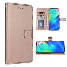 Imagem de FDCWTSH Compatível com Moto G Power 2020 capa carteira alça de pulso cordão capa flip capa de couro suporte suporte acessórios de celular bolsa fólio capas de telefone para Motorola GPower mulheres