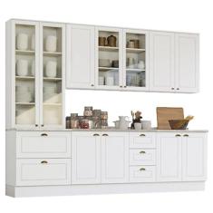 Imagem de Cozinha Modulada Americana 07 Branco - Henn