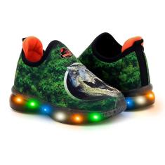 Imagem de Tênis Novope Led Dinossauro Com Luz Menino 32011-Masculino