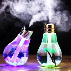 Imagem de Mini Umidificador Ar Ambientes Lampada Cabo Usb Portátil Led - N/D