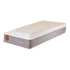 Imagem de Colchão Solteiro 78X188X32 Esmeralda Prorelax Molas Ensacadas Pillow In Turn Free - Cinza