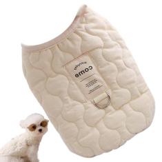 Imagem de Casaco de inverno para cães pequenos, Casacos de inverno para cães pequenos - Jaqueta quente para cachorro com furo para arnês embutido | Vestuário para animais de estimação em clima frio, colete de n
