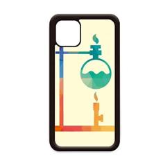 Imagem de Garrafa térmica redonda inferior química para iPhone 11 Pro Max capa para Apple Mobile Case Shell