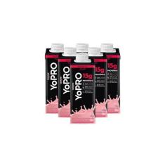 Imagem de Kit C/ 6 Unidades Yopro Danone Morango 15G Proteina
