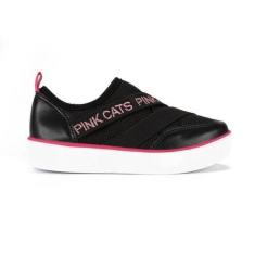 Imagem de Tenis Infantil Feminino Pink Cats Casual