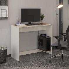 Imagem de Escrivaninha Smart Office com Passa Fios e Tampo mdf Usinado 91cm