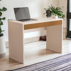 Imagem de Escrivaninha Sofisticada Jb 6080 Pérola E Nature Bechara