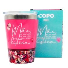 Imagem de Copo Para Viagem Snap 300 ML Mãe Minha História ZC 10024145