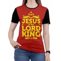 Imagem de Camiseta Jesus Feminina Gospel Criativa Evangelica blusa CR