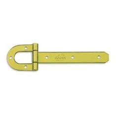 Imagem de Dobradiça Ferradura N-3 30cm Forsul para portão, porteira e porta Dourada