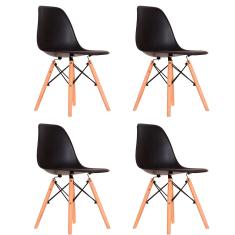 Imagem de Conjunto Com 4 Cadeiras Eames 