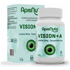 Imagem de Vision Apisnutri Luteína Zeaxantina Vitamina A E C 60 Caps