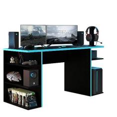 Imagem de Mesa para Computador Gamer Madesa 9409 - Preto/azul
