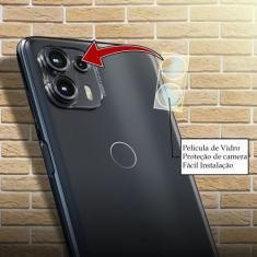 Imagem de Película Câmera Traseira Para Moto Edge 20 Lite Xt2139-2 + Capa Borda