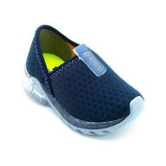 Imagem de Tênis Infantil Menino Kidy Light 020.0165 - Azul-Masculino