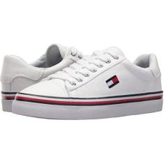 Imagem de Tommy Hilfiger Tênis feminino Fressian, Branco multi, 36