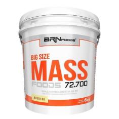 Imagem de Massa Hipercalórico - Big Size Mass - Balde - 6 Kg - Brnfoods - Brn Fo