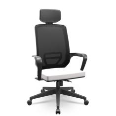 Imagem de Cadeira Adrix Vinil Branco Impecável